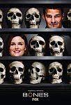 A color photo of a FOX TV ‘Bones’ series poster.