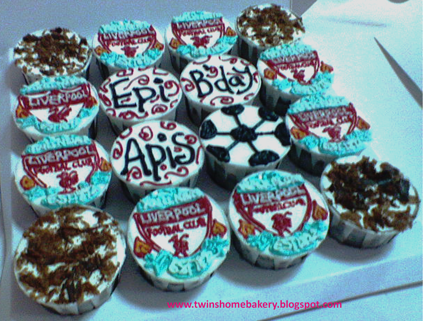 Liverpool Cupcakes! Twins Home Bakery