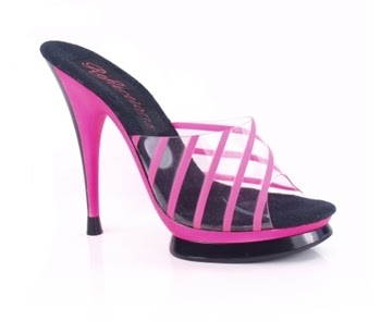 neon wide fit heels