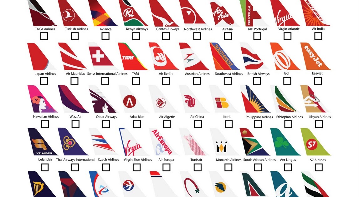 Airline Symbols And Names