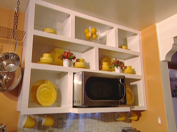 Fill in an empty space in your kitchen with this open shelf unit . You ...