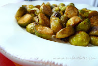 oven-roasted balsamic brussels sprouts