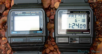 casio phone dialer watch