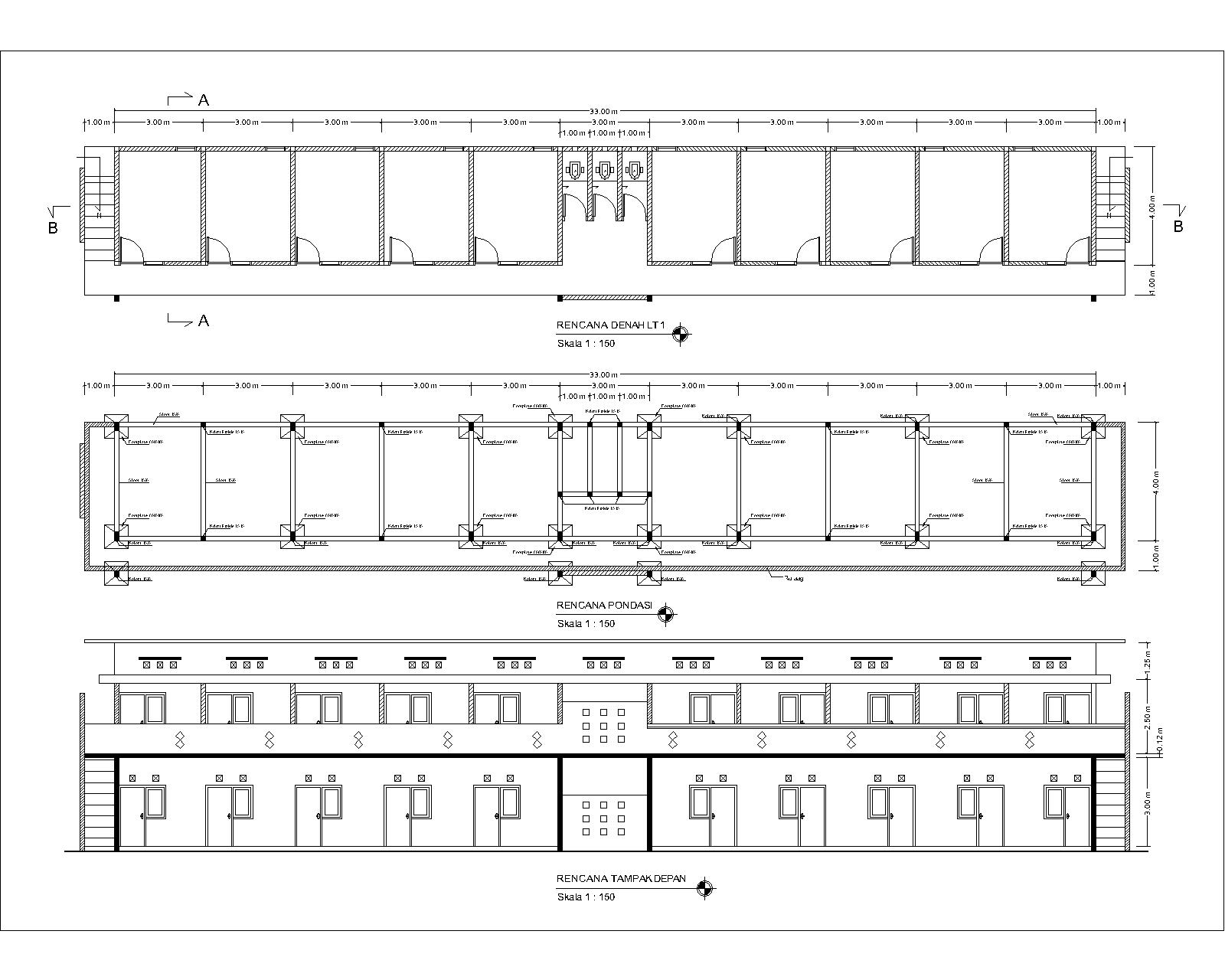 Graha Image Design: Contoh Gambar kerja Pondok Pesantren