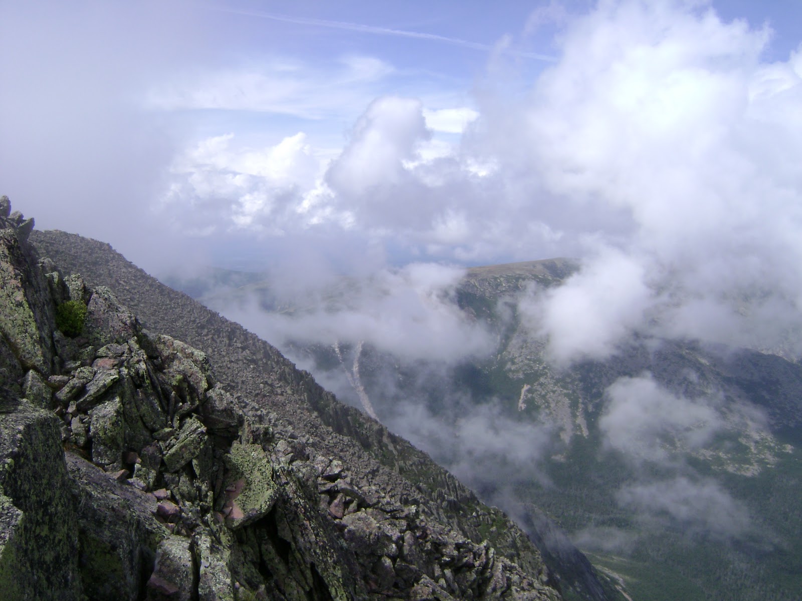 High Peaks America Mount Katahdin, Maine elevation 5,268 feet