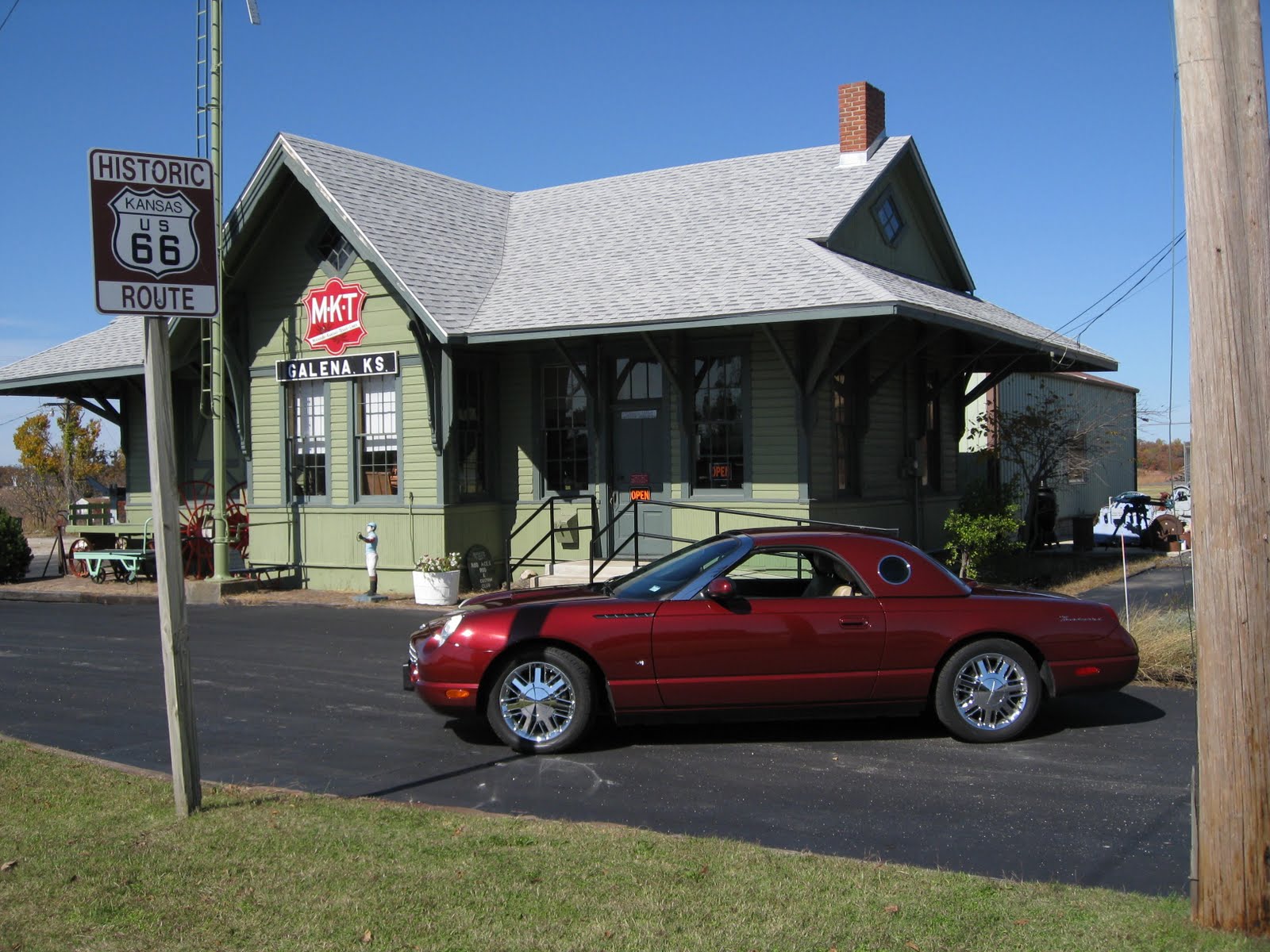 Tbirdonroute66 GALENA MUSEUM KANSAS