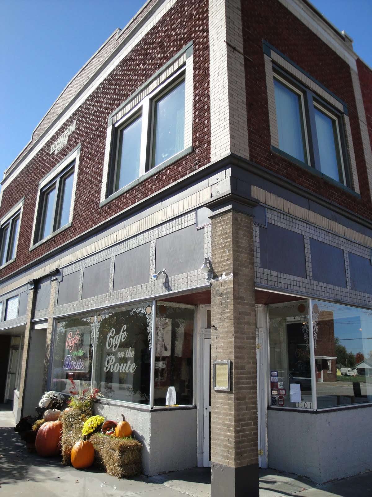 Tbirdonroute66 CAFE ON THE ROUTE BAXTER SPRINGS, KANSAS