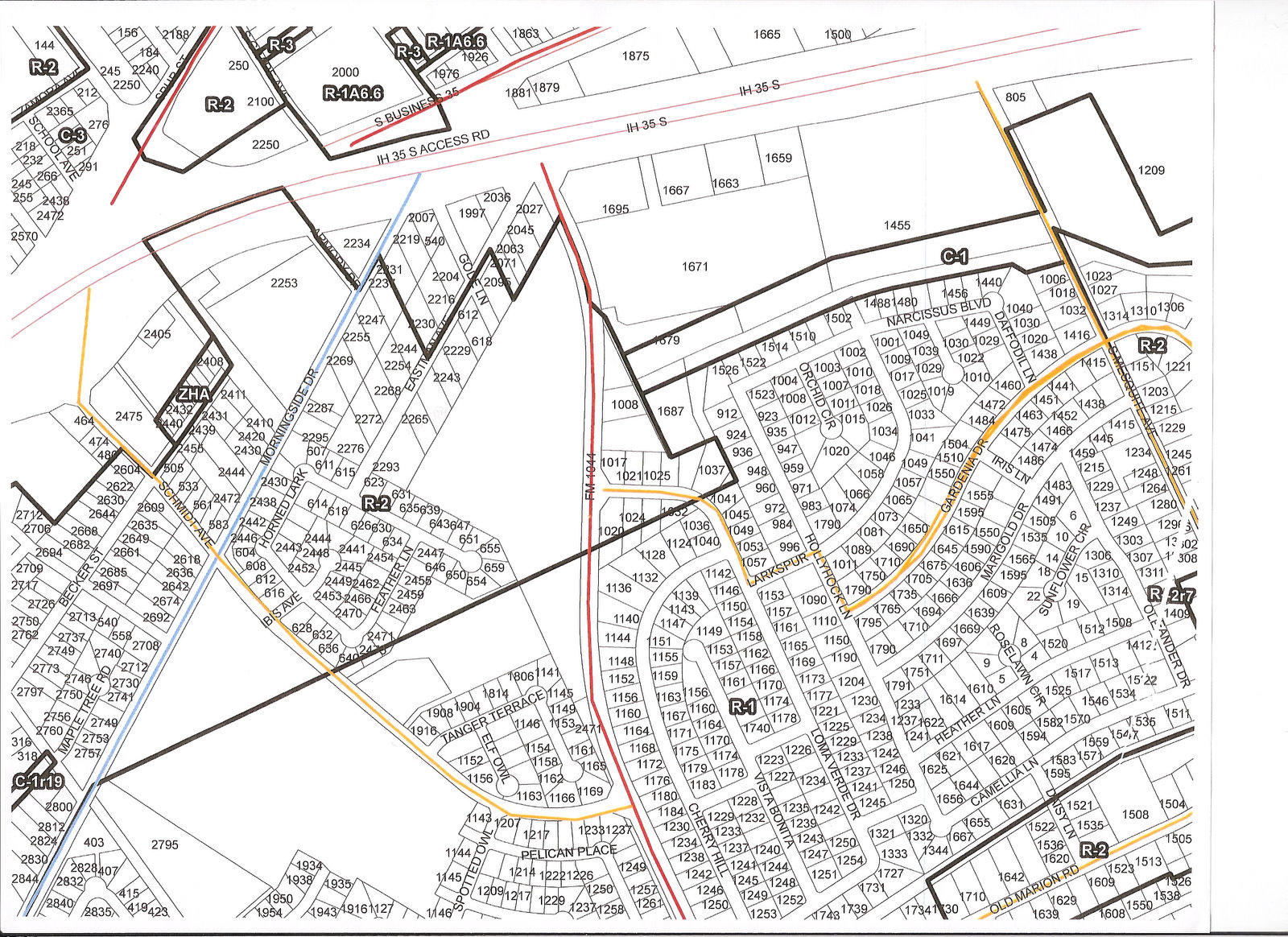 Mockingbird Heights Homeowners August 2010