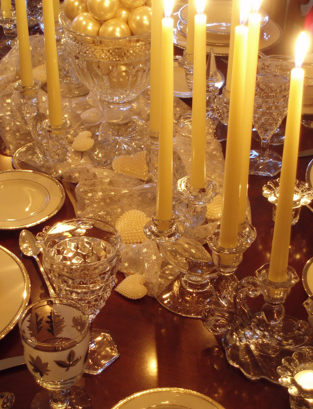 Affordable Accoutrements: Fire & Ice, A Holiday Table!