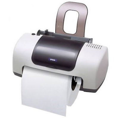 Funny unusual toilet paper holder