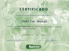 CERTIFICADO de 3D STUDIO MAX 8