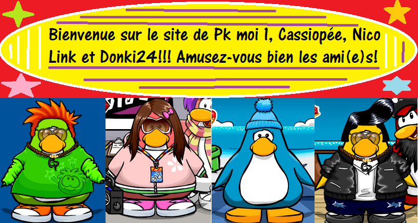 Secret club penguin avec pk moi (SANS Cassiopée)