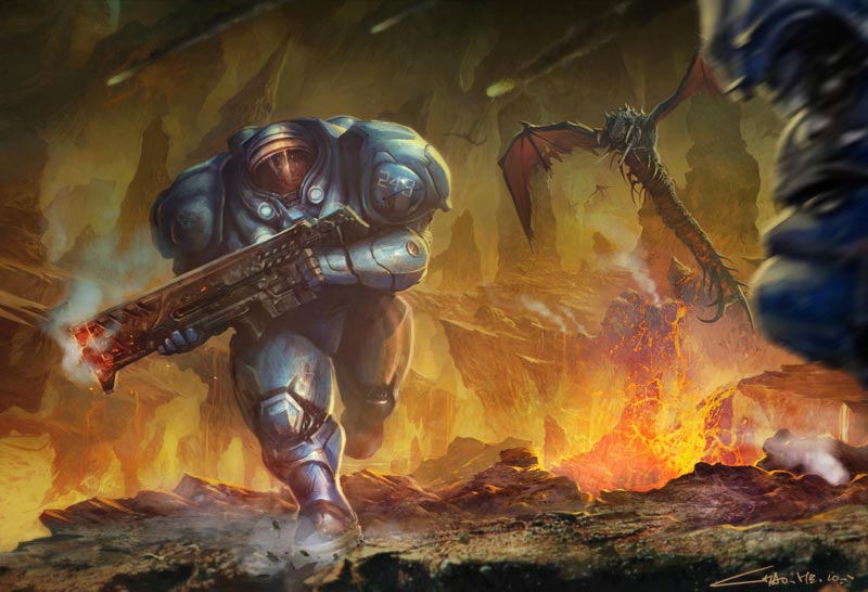 New Starcraft 2 Artwork