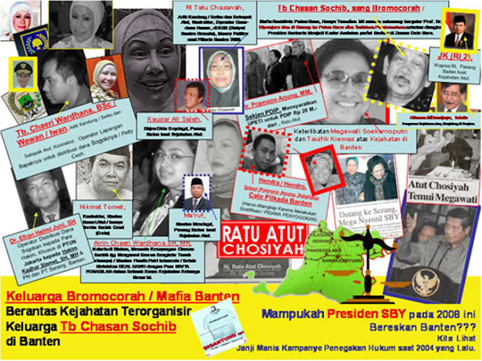 Keluarga Besar Airin Rachmi Diany/Ratu Atut Chosiyah Penyamun di Provinsi Banten