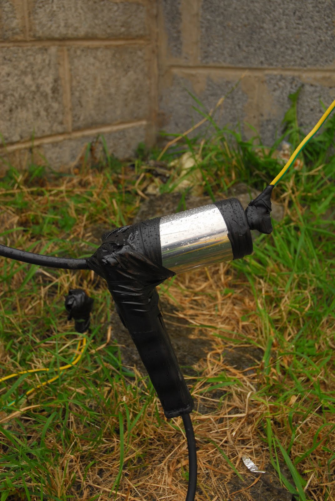 Ham Radio Ireland EI2KC Some antenna grounding work carried out today