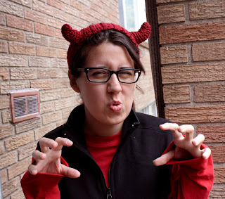 Fleece Animal Ears Hat Pattern, Men and Women, Rabbit Cat Devil