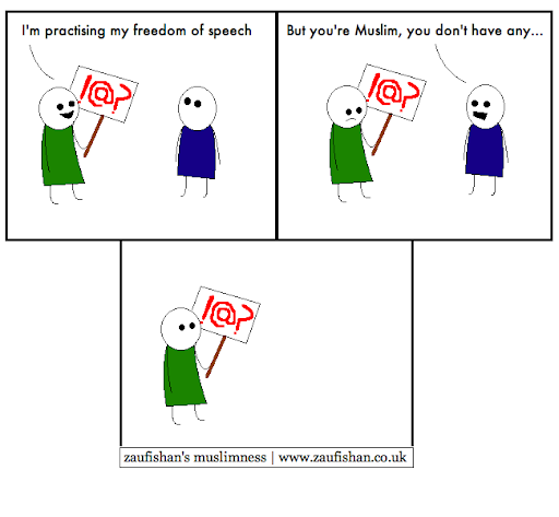 Freedom of Speech {comic 4} - Zaufishan