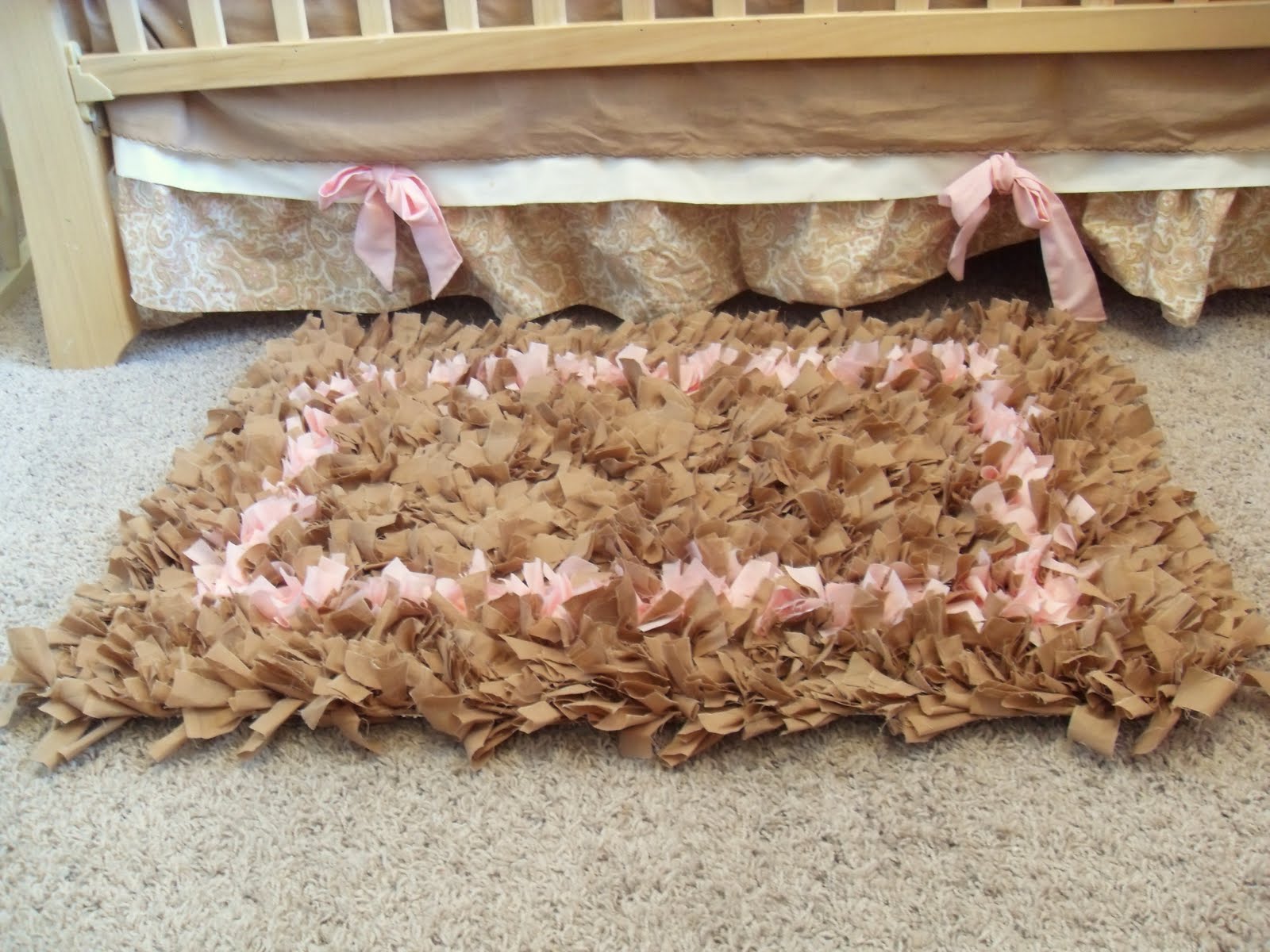 Sarah's NeverEnding Projects Sienna's Shaggy Raggy Rug (For Reals