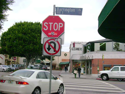 Barrington Avenue and Court - Brentwood Village