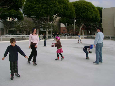 Ice Skating in Santa Monica