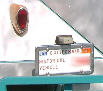 Historical Vehicle Plate