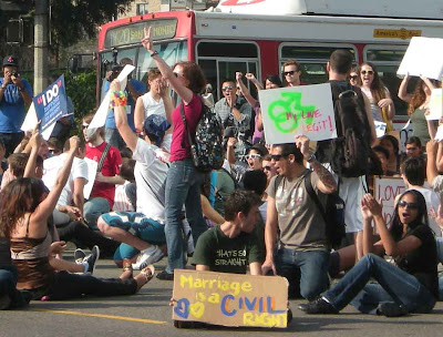UCLA Gays Protest Prop 8