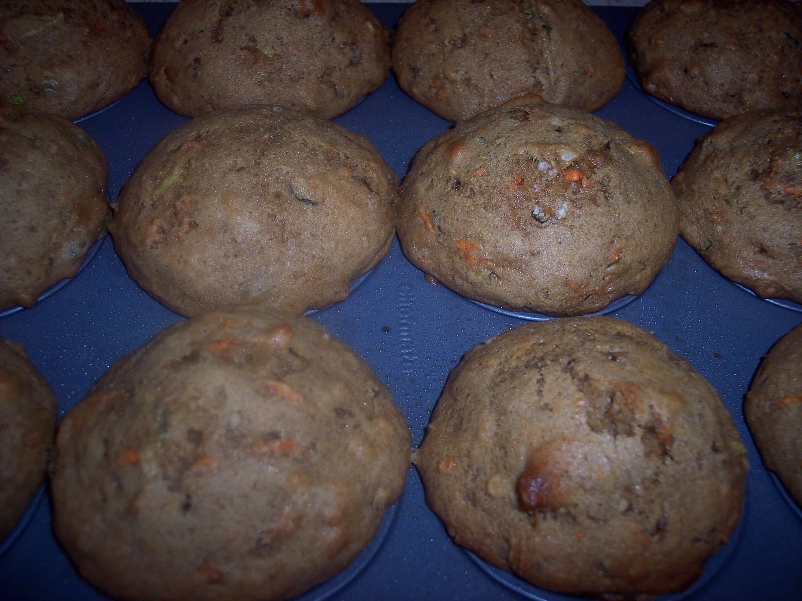 Savory Moments Carrotzucchiniginger muffins