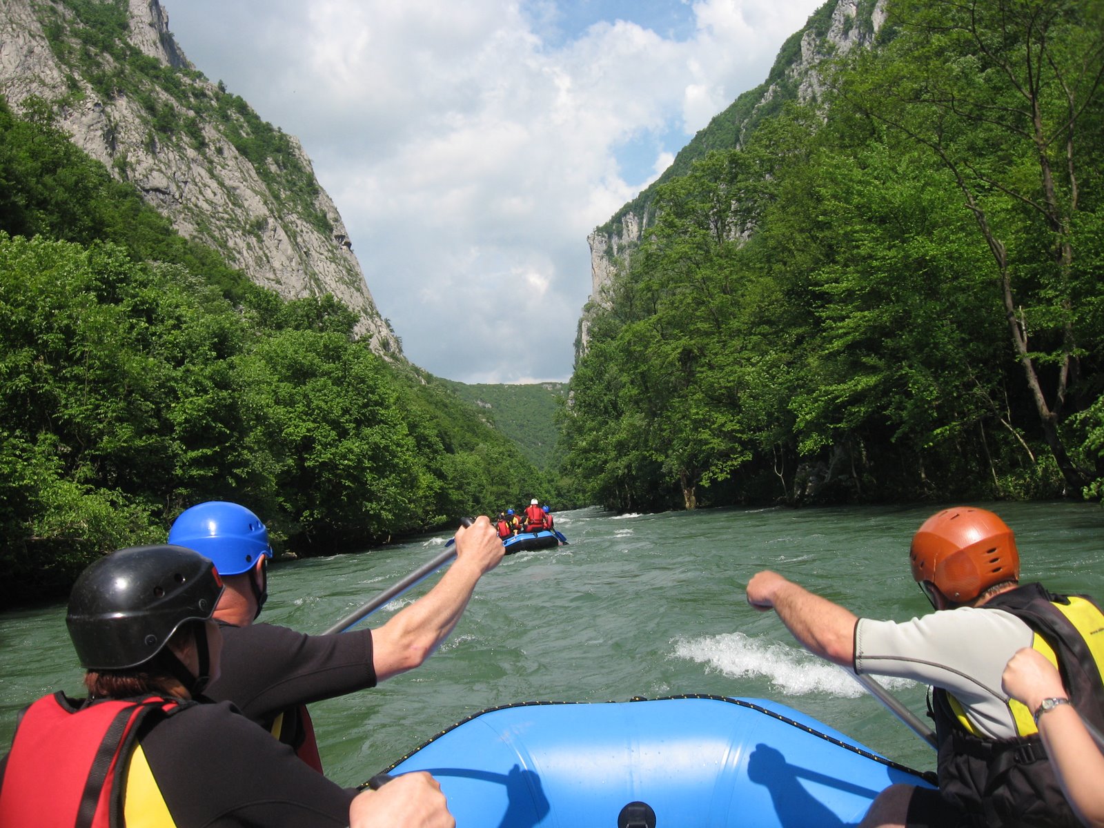 Walking Shoes and a Digital Camera: Rafting on the Vrbas River