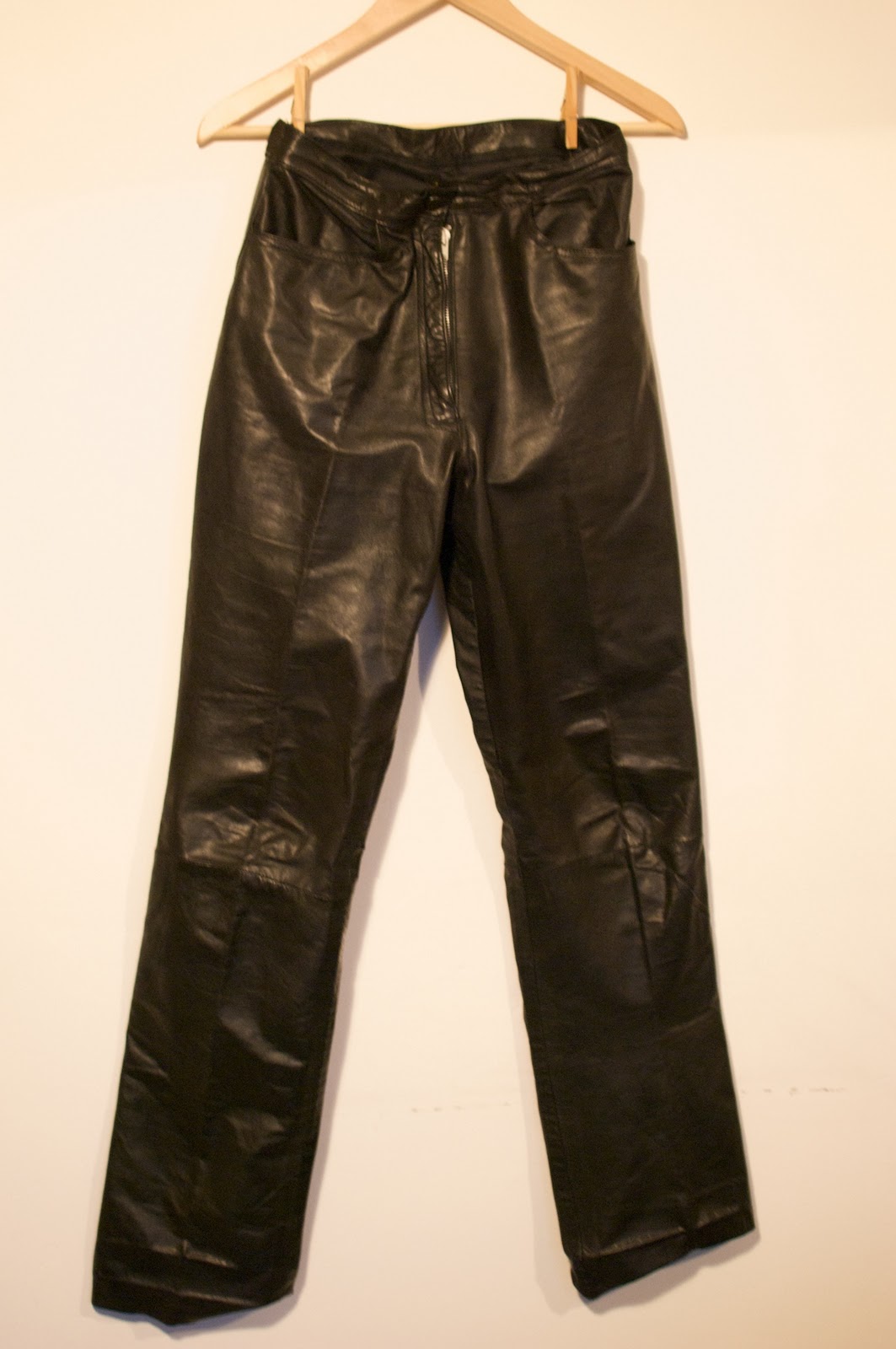 DIY Weekly - Leather Mini Shorts From Trousers | A Pair & A Spare