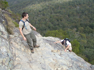 dan hike tibrogargan mt death clearly throws excitement wins jeff mountain his off