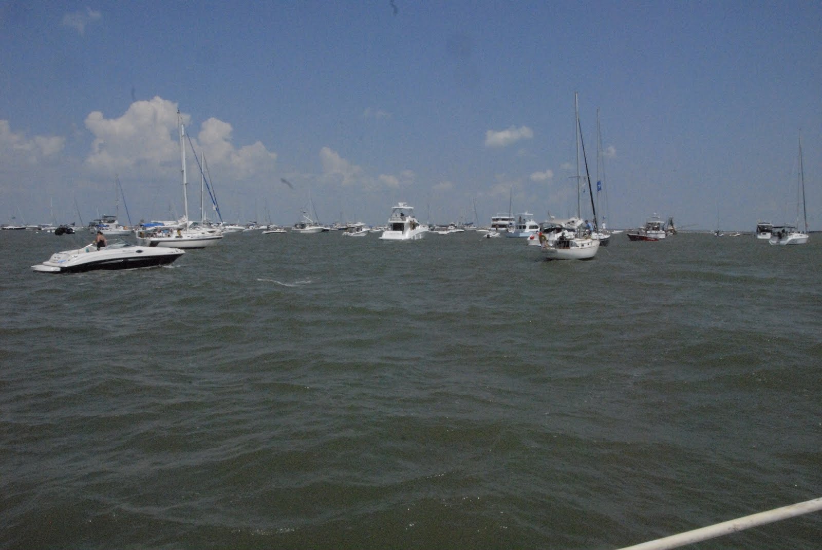 Adventures of s/v Barefoot Babe Labor Day 2010 Redfish Island Raftup
