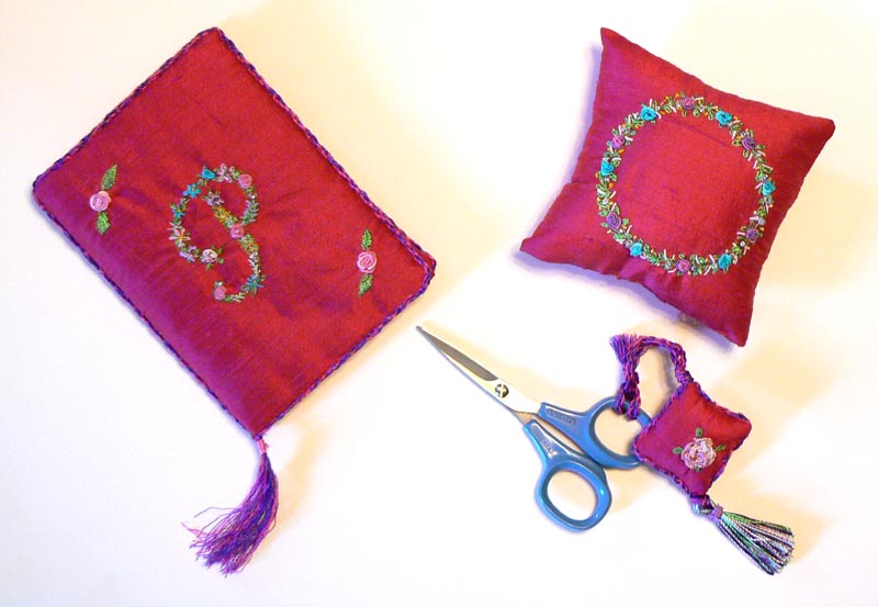 Pierrette's Stitching Gallery Stitching Accessories Trio in Brazilian