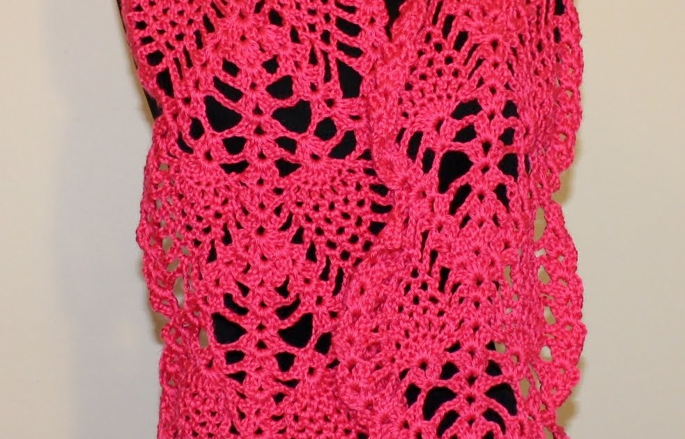 Olga's Craftin' Haven: Crochet Scarves for Valentine's Day
