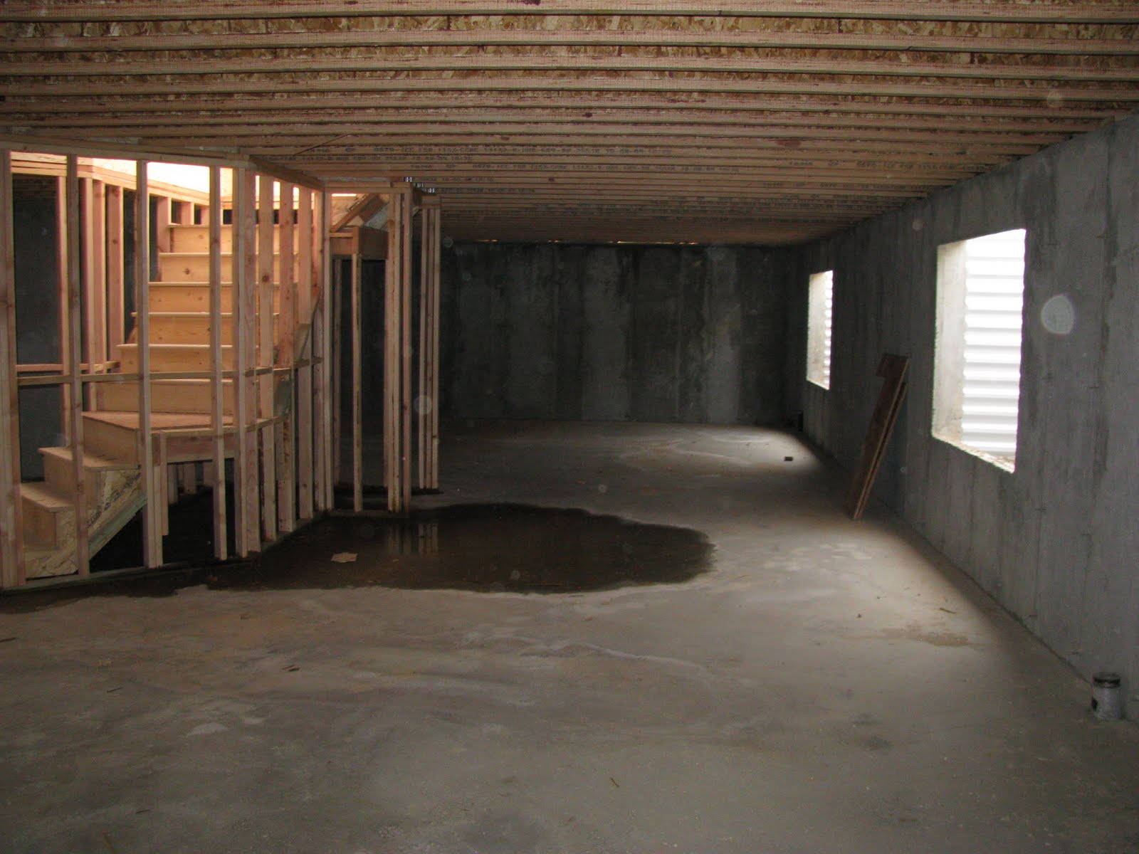 Mom, Dad, Lads and Little Lady: More building progress--Walls and Trusses