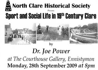 The North Clare Historical Society presents 