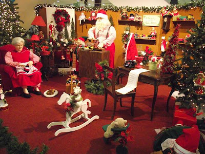 oficina do Papai Noel no Natal