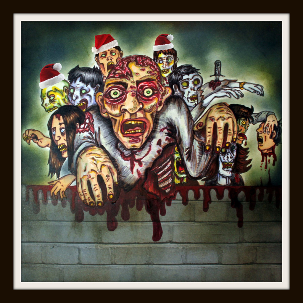 Zombies At Christmas Zombies At Christmas