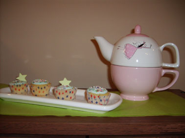 Mini Cupcake Estrella