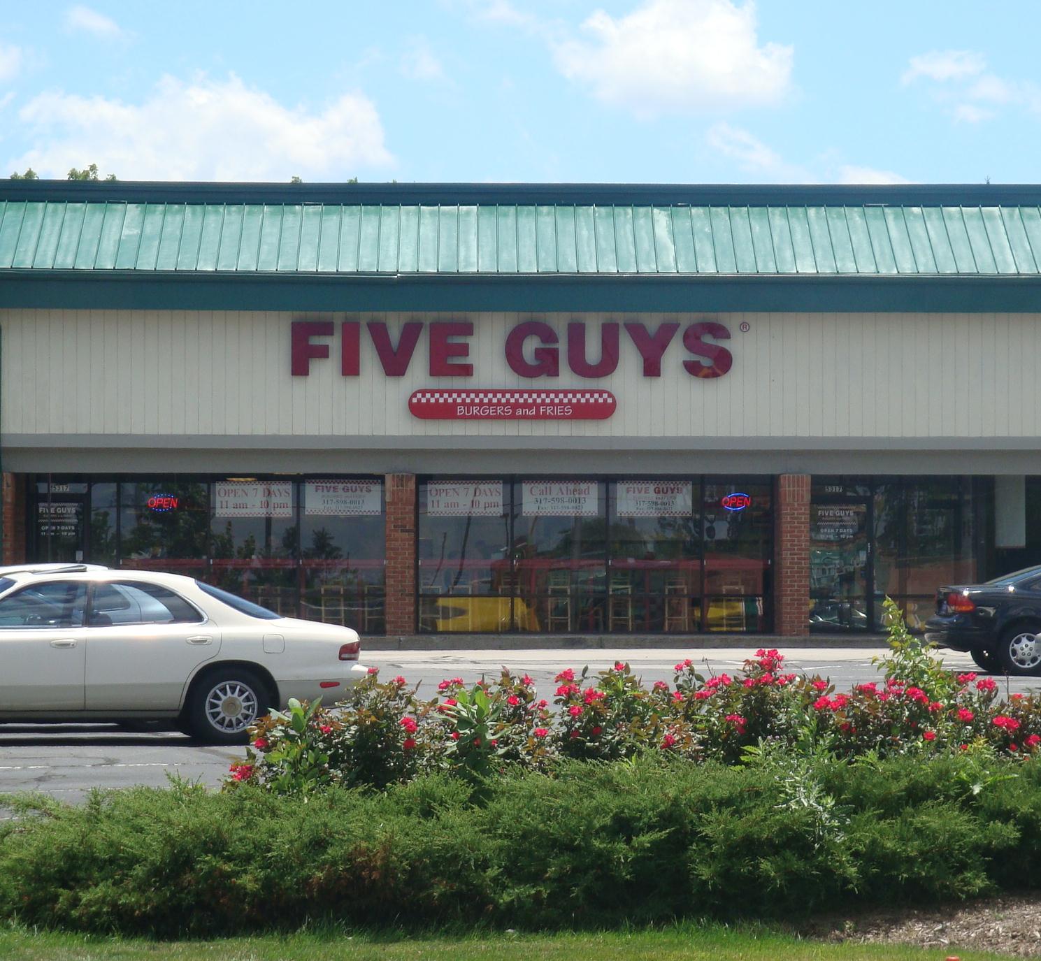 Indianapolis Restaurant Scene: Five Guys