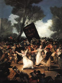Cuadro "El entierro de la sardina"(Goya)
