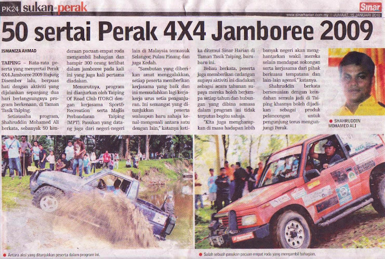 SINAR  PERAK 4X4 JAMBOREE 2009