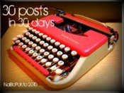 30 Blogs in 30 Days!
