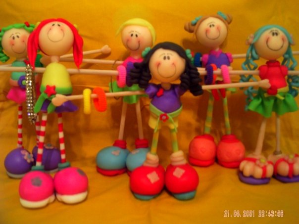 Muñecas porta bijoú