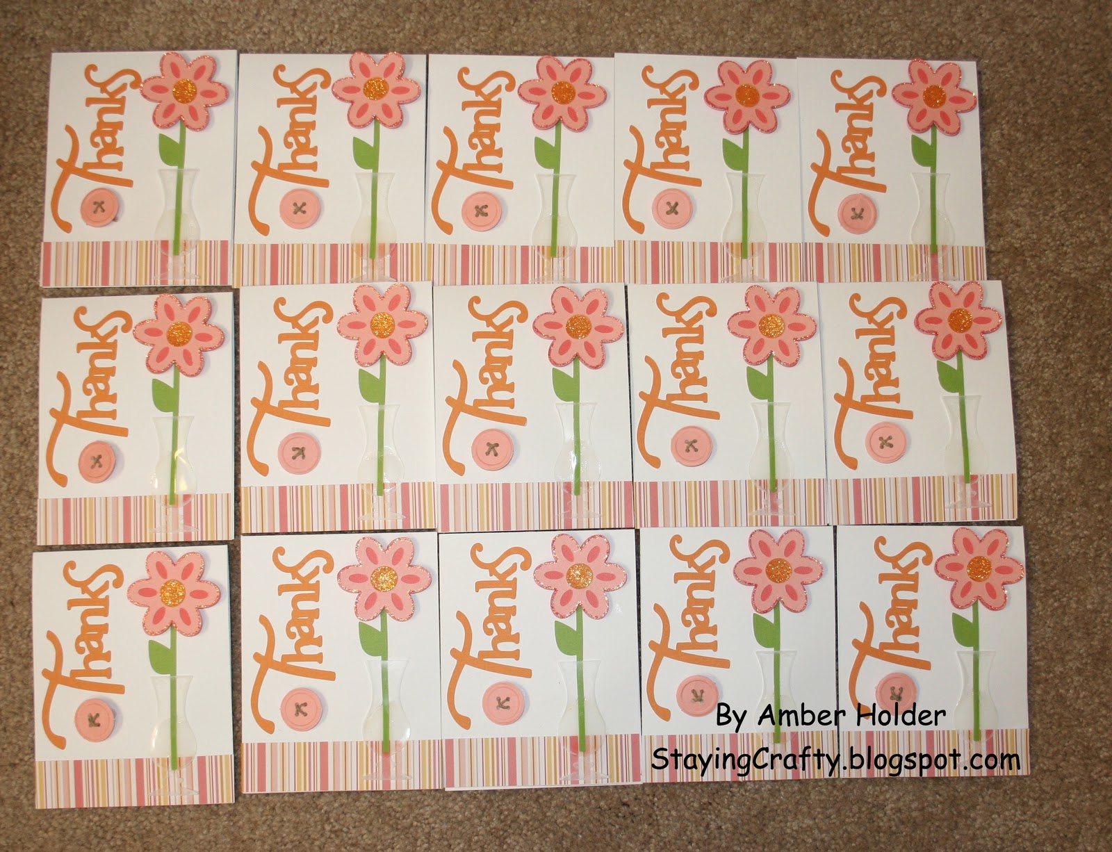 Staying Crafty Thank You Card Gift Set