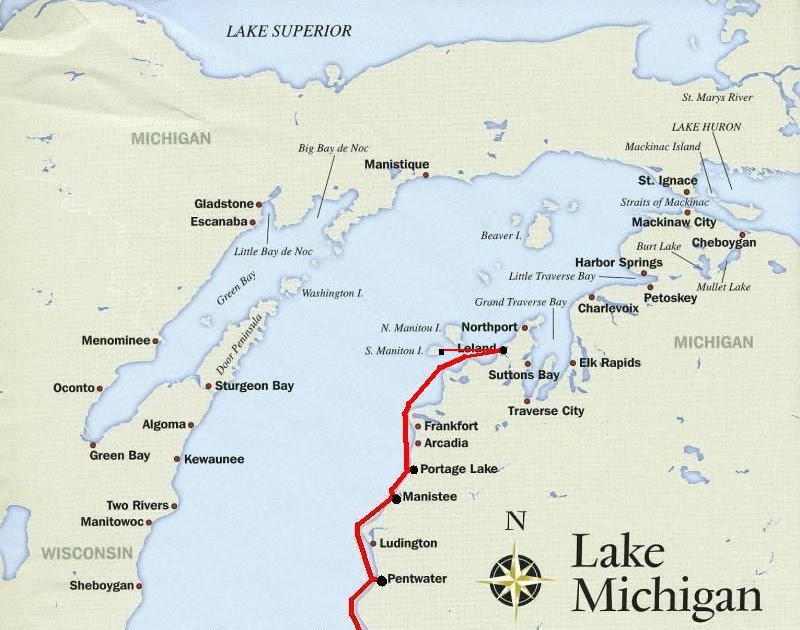 Great Lakes Cruising: South Manitou Island