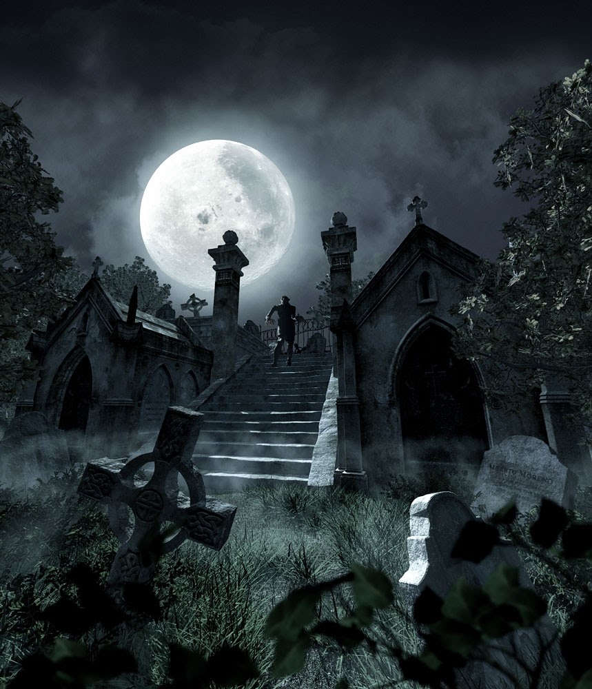 DECK THE HOLIDAY S WHAT MAKES THE GRAVEYARD A SPOOKY AND SCARY PLACE 