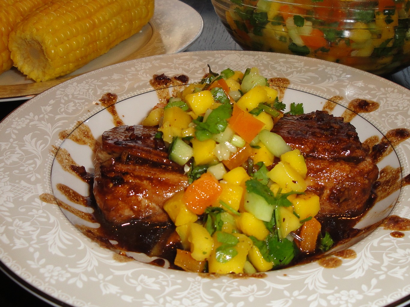 The Spices Of Life . . . Mahi Mahi with Mango Salsa