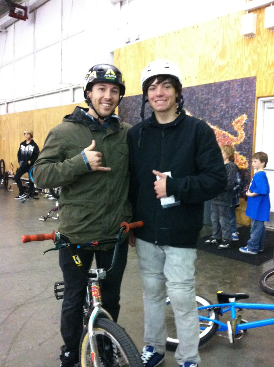 Action Village BMX Team Blog Brian and Gary at Woodward West's Winter