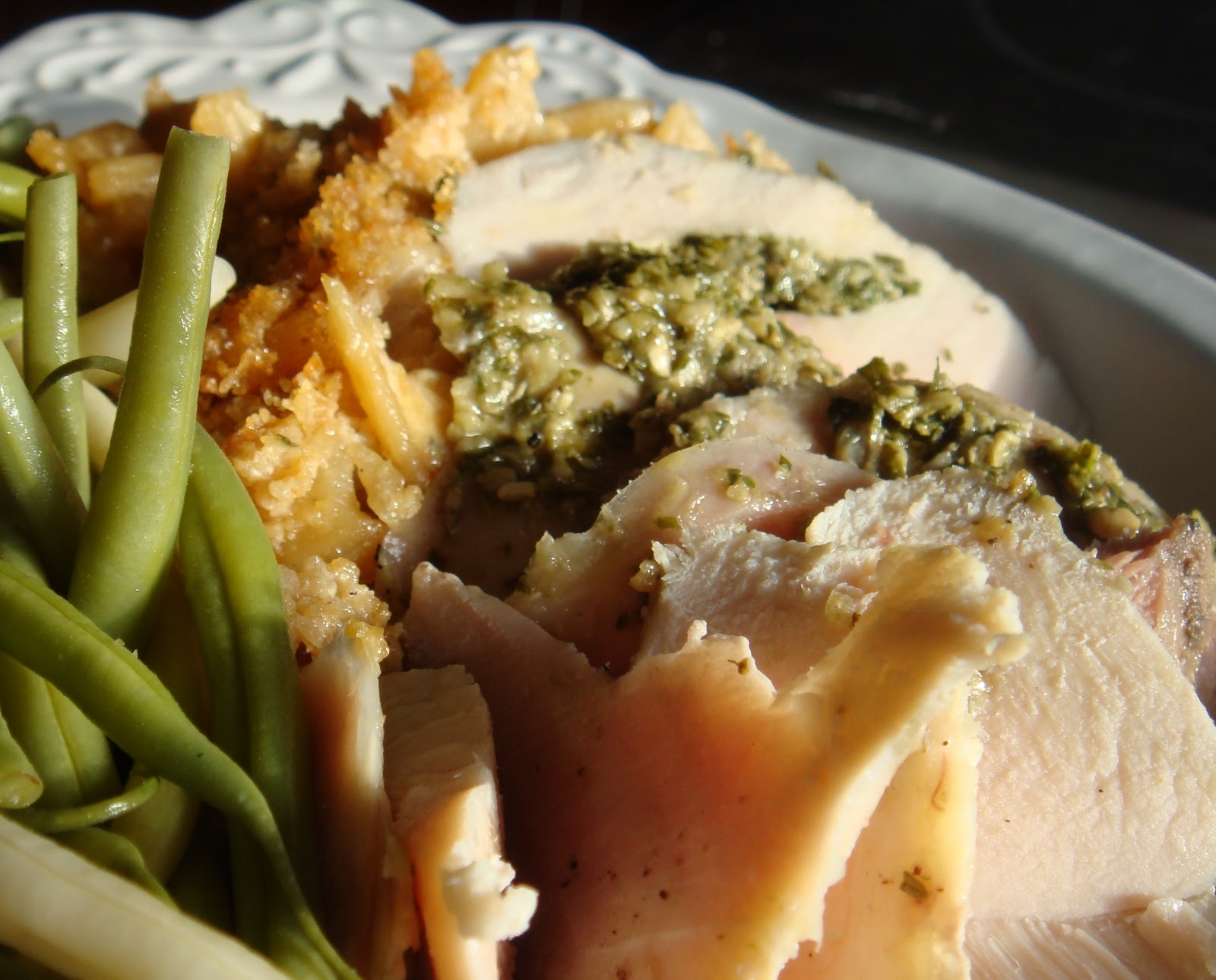 Boucher Family Farm Weekend Cook Pesto Stuffed Chicken Leg Quarters