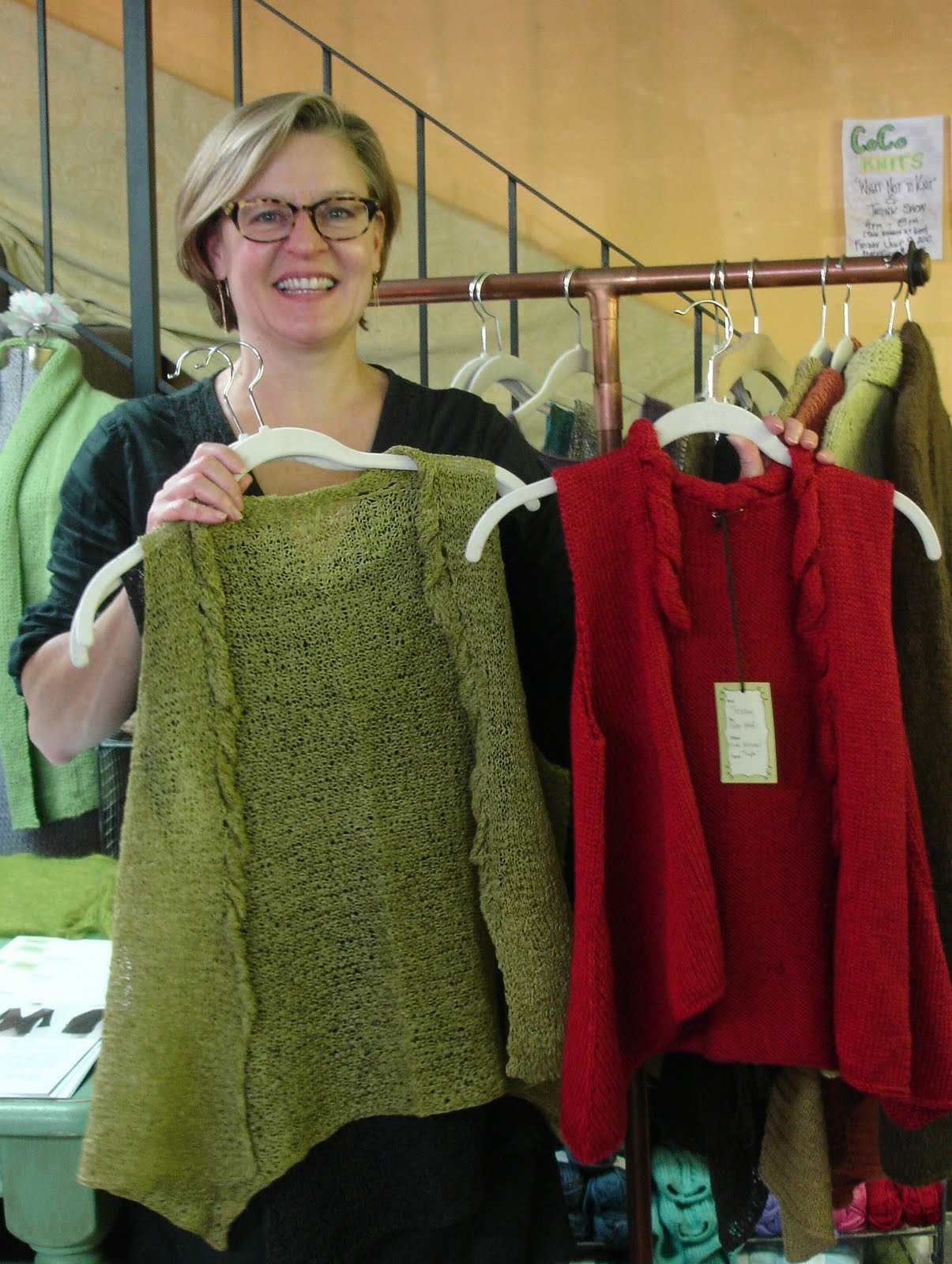 The Flitter Knitter: Coco Knits Trunk Show